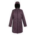 Deep Plum-Black - Front - Regatta Womens-Ladies Romine II Waterproof Jacket