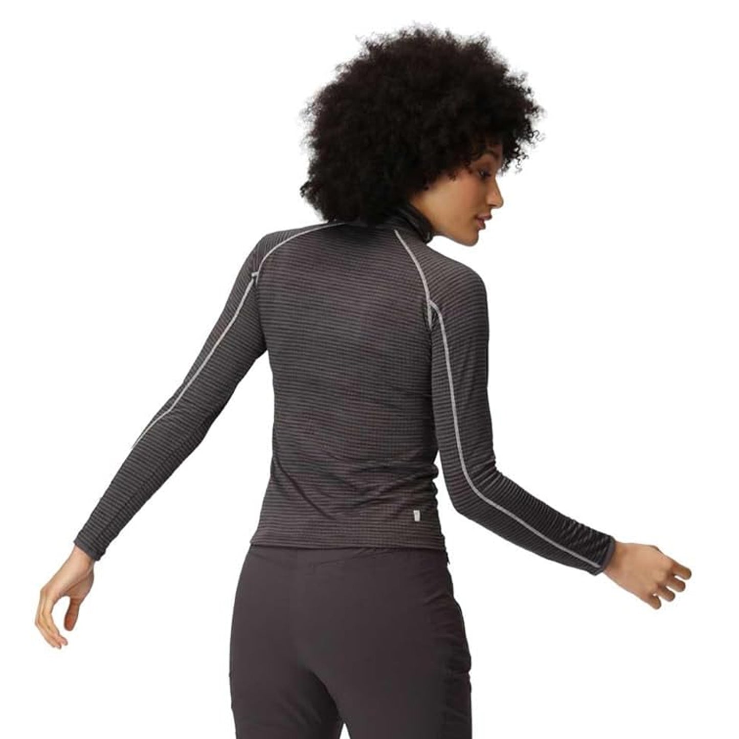 Seal Grey - Lifestyle - Regatta Womens-Ladies Yonder II Half Zip Fleece Top