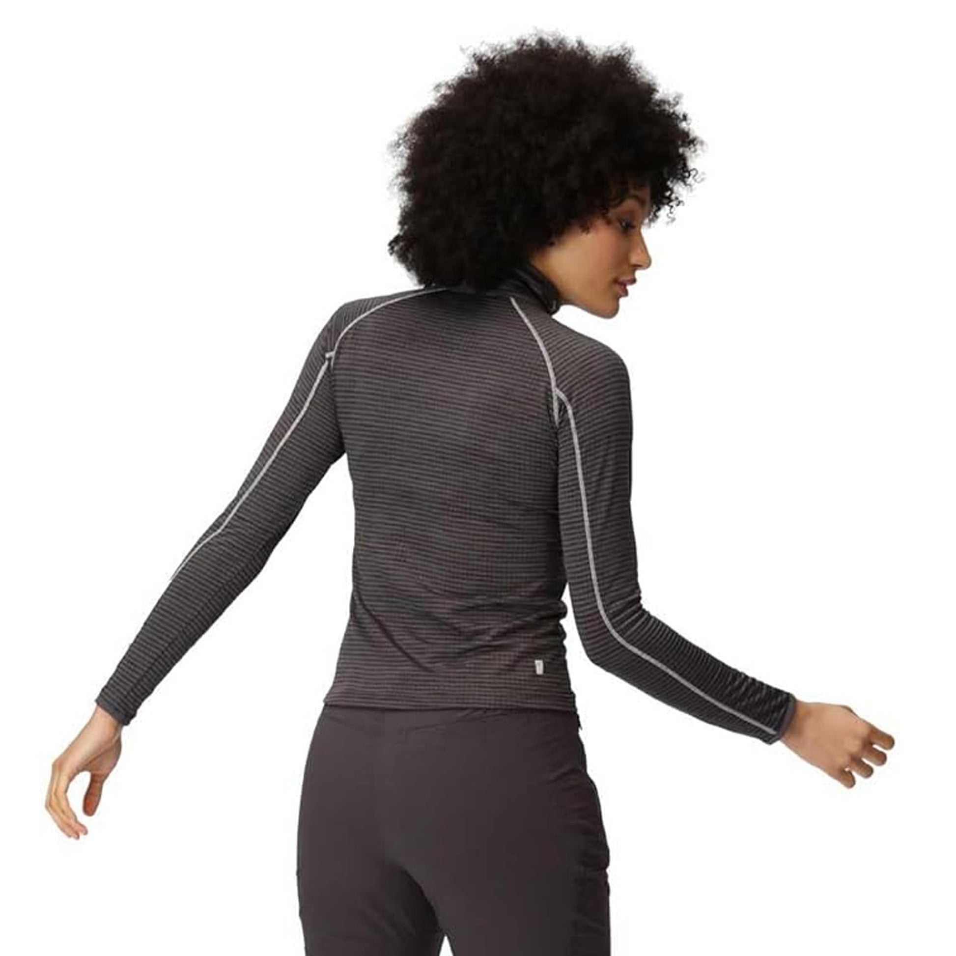 Seal Grey - Lifestyle - Regatta Womens-Ladies Yonder II Half Zip Fleece Top