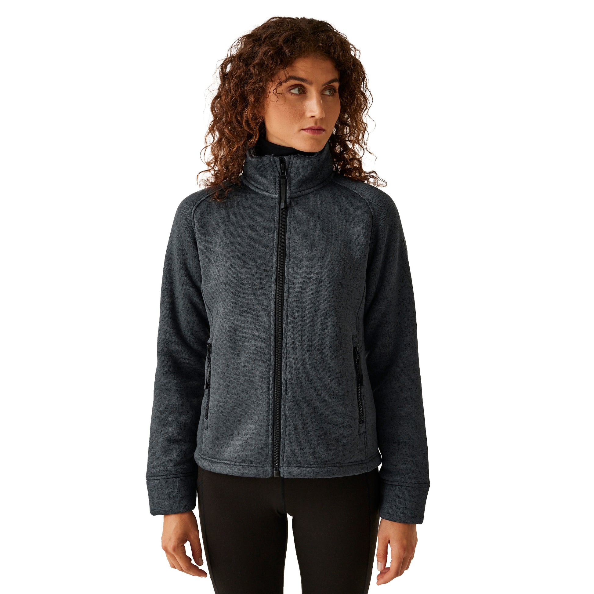 Seal Grey - Lifestyle - Regatta Womens-Ladies Emilide Full Zip Fleece Jacket