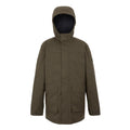 Crocodile-Black Marl - Front - Regatta Mens Ezdale Waterproof Insulated Jacket