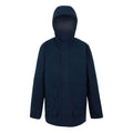 Navy-Navy Marl - Front - Regatta Mens Ezdale Waterproof Insulated Jacket
