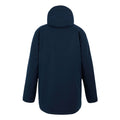 Navy-Navy Marl - Back - Regatta Mens Ezdale Waterproof Insulated Jacket
