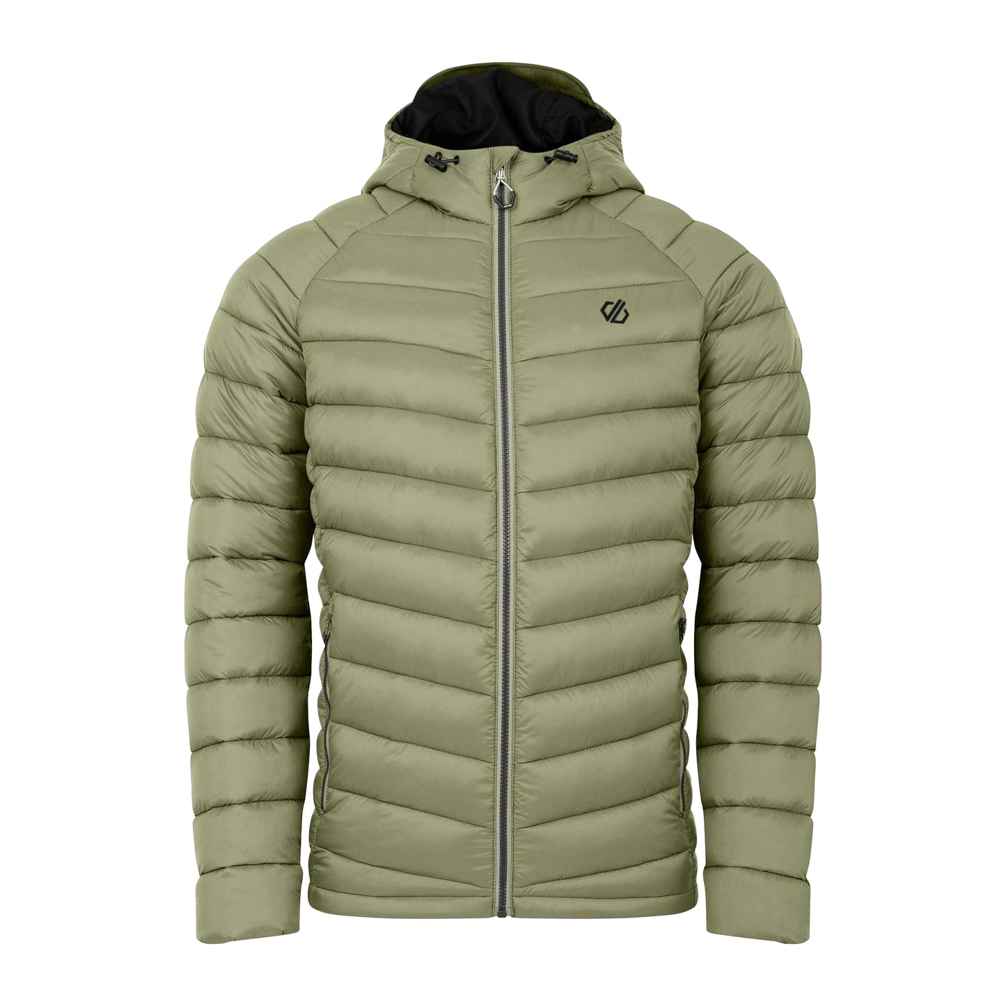Olivine Green - Front - Dare 2B Mens Torrek Mountain Baffled Padded Jacket