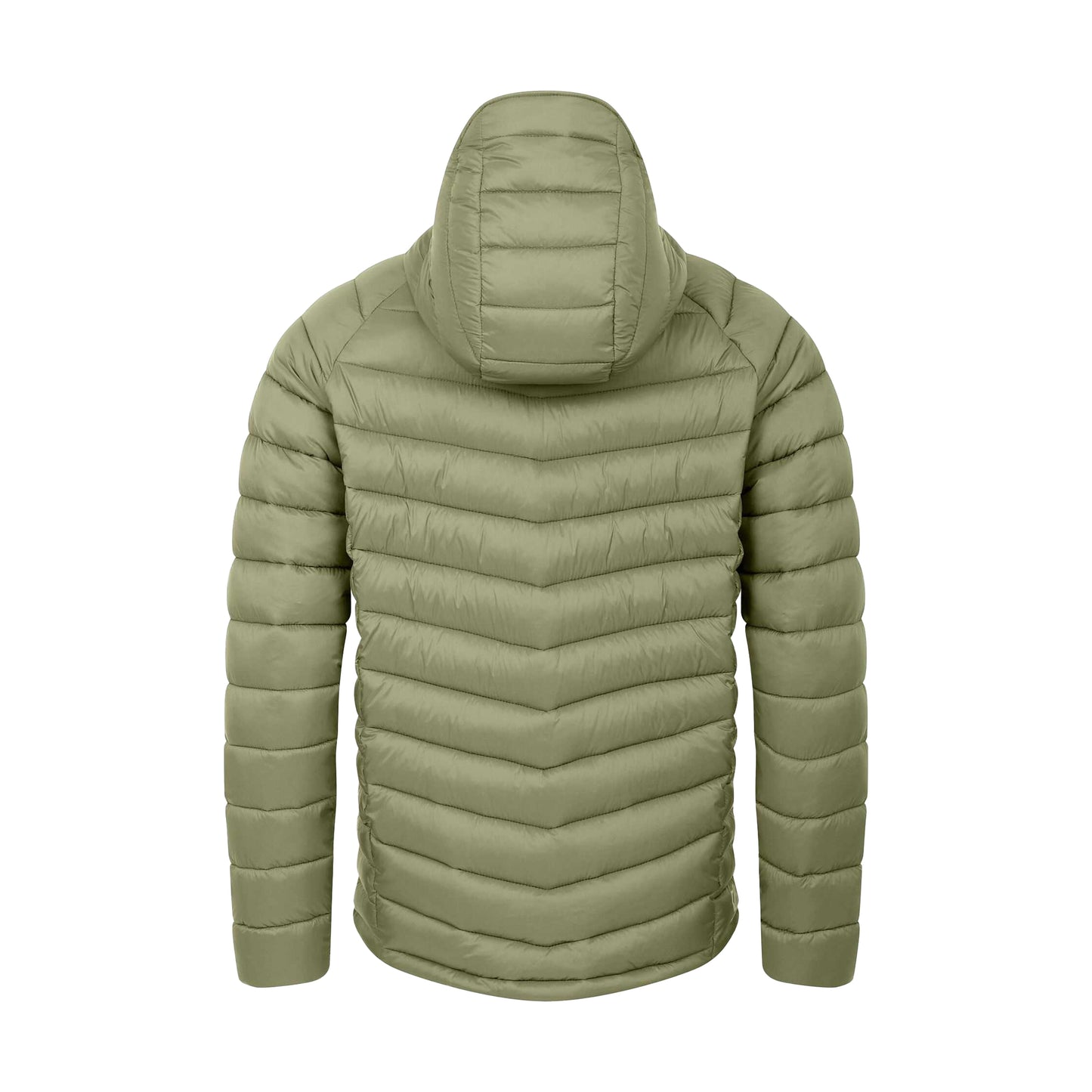 Olivine Green - Back - Dare 2B Mens Torrek Mountain Baffled Padded Jacket