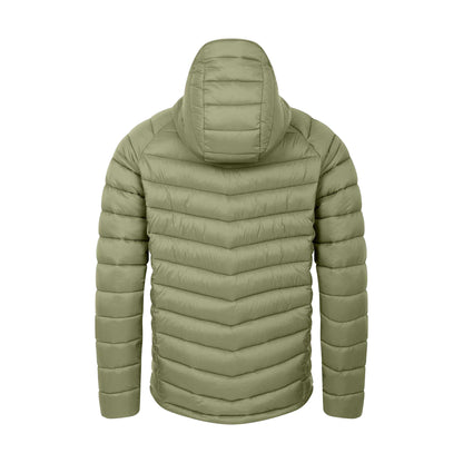 Olivine Green - Back - Dare 2B Mens Torrek Mountain Baffled Padded Jacket