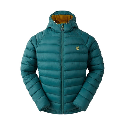 Dark Sea - Front - Dare 2B Mens Torrek Mountain Baffled Padded Jacket