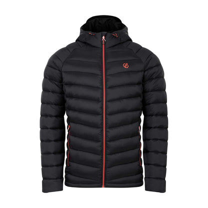 Black - Front - Dare 2B Mens Torrek Mountain Baffled Padded Jacket