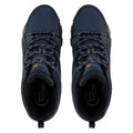 Navy-Dark Steel - Pack Shot - Regatta Mens Holcombe 3 Low Walking Boots