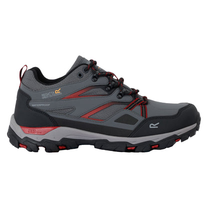 Briar-Rio Red - Lifestyle - Regatta Mens Holcombe 3 Low Walking Boots