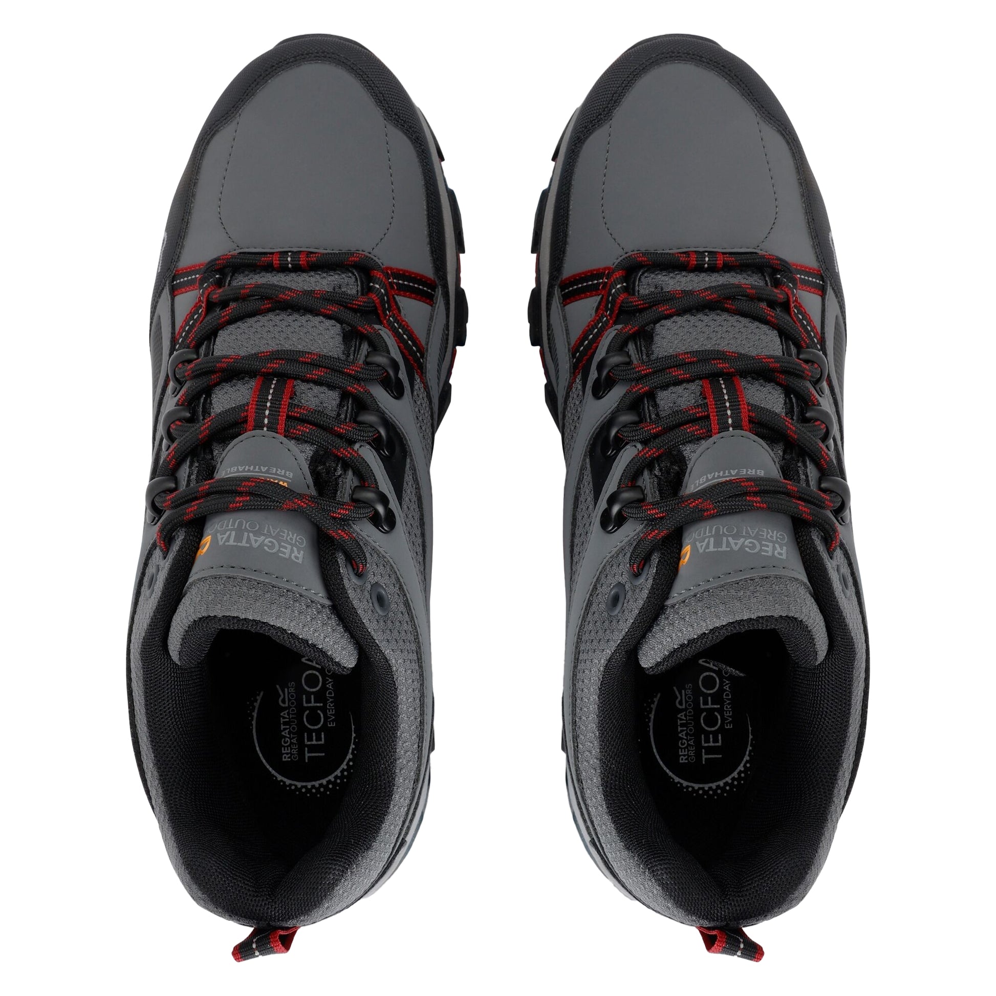 Briar-Rio Red - Pack Shot - Regatta Mens Holcombe 3 Low Walking Boots