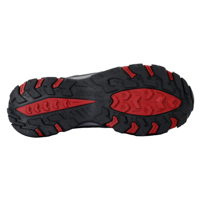 Briar-Rio Red - Close up - Regatta Mens Holcombe 3 Low Walking Boots
