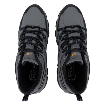 Granite-Moonlight Denim - Pack Shot - Regatta Mens Holcombe 3 Low Walking Boots