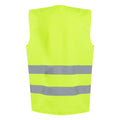 Yellow - Back - Regatta Professional Unisex Adult Hi-Vis Vest