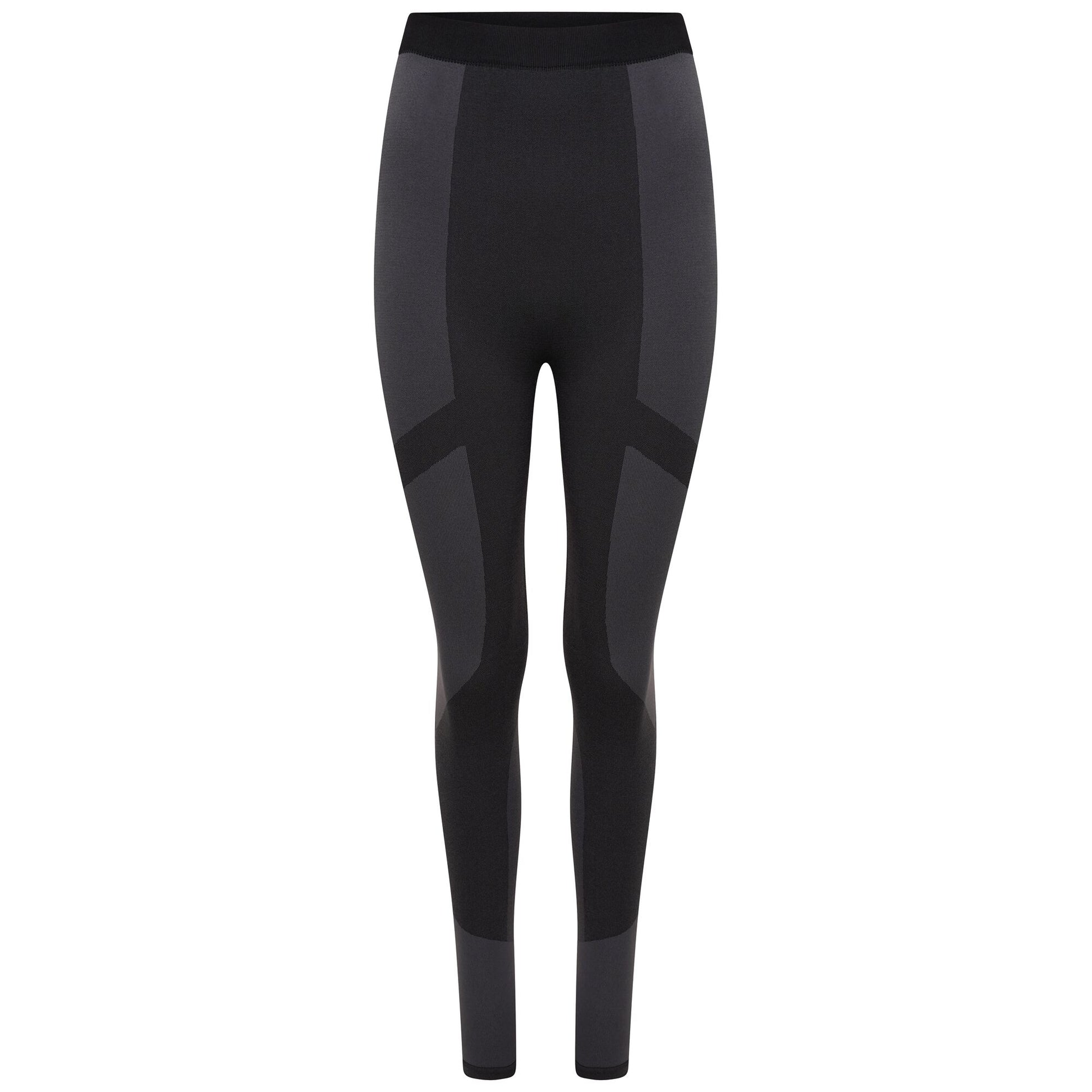 Black-Black - Pack Shot - Dare 2B Womens-Ladies In The Zone II Base Layer Set