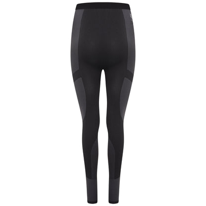 Black-Black - Close up - Dare 2B Womens-Ladies In The Zone II Base Layer Set
