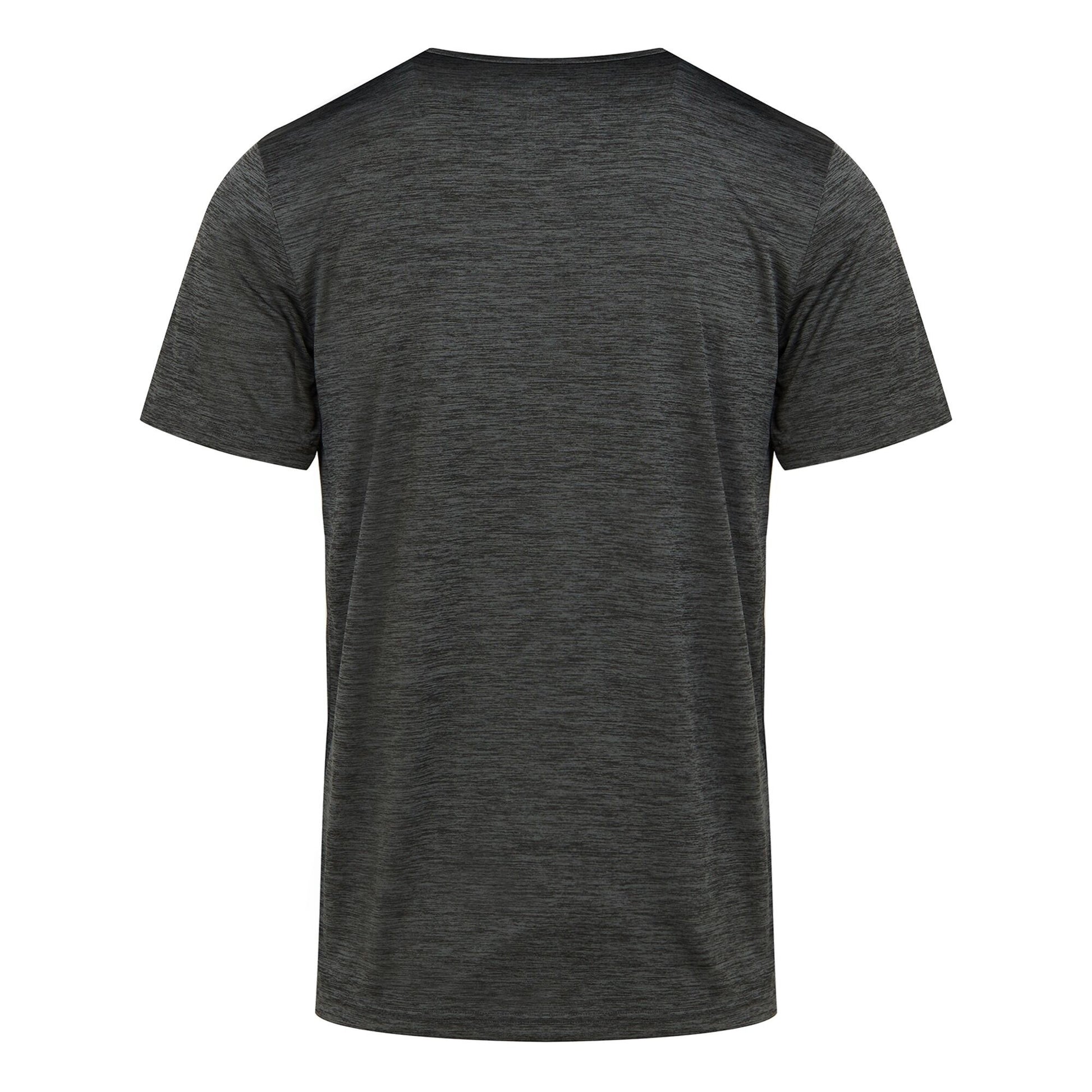 Seal Grey - Back - Regatta Mens Fingal VIII Mountain Marl T-Shirt