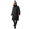 Black - Side - Regatta Womens-Ladies Mottere Quilted Jacket