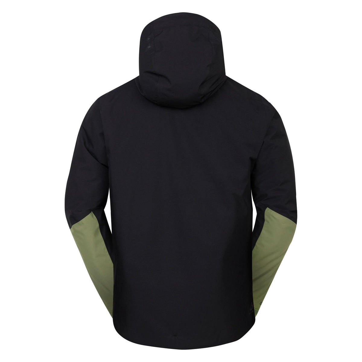 Black-Olivine Green - Back - Dare 2B Mens Precision II Ski Jacket