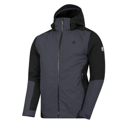 Black-Ebony - Side - Dare 2B Mens Precision II Ski Jacket