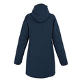 Navy-Coronet Blue - Back - Regatta Womens-Ladies Denbury V 3 in 1 Waterproof Jacket