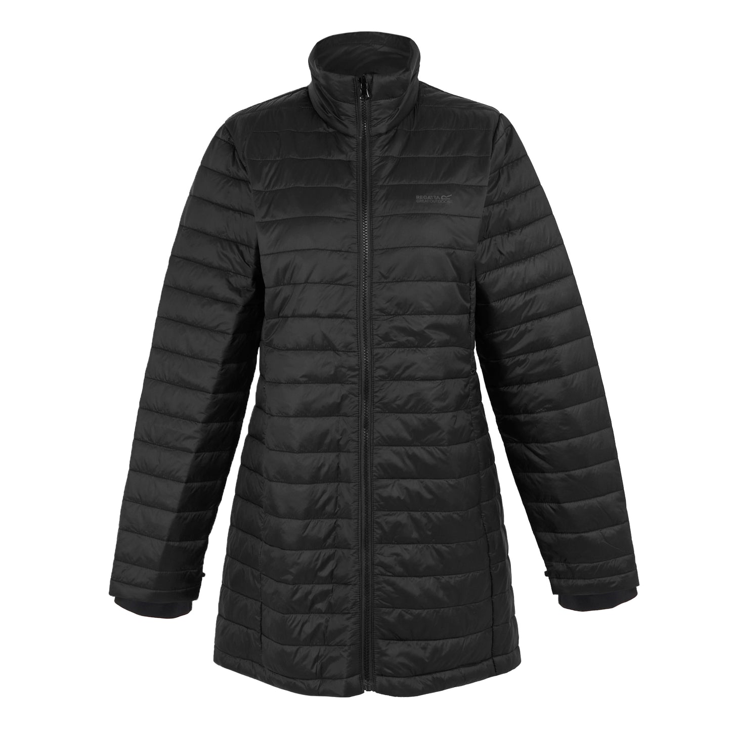 Ash-Black - Side - Regatta Womens-Ladies Denbury V 3 in 1 Waterproof Jacket
