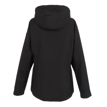 Black-Warm Taupe - Back - Regatta Womens-Ladies Frelton Waterproof Jacket