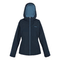 Navy-Coronet Blue - Front - Regatta Womens-Ladies Frelton Waterproof Jacket