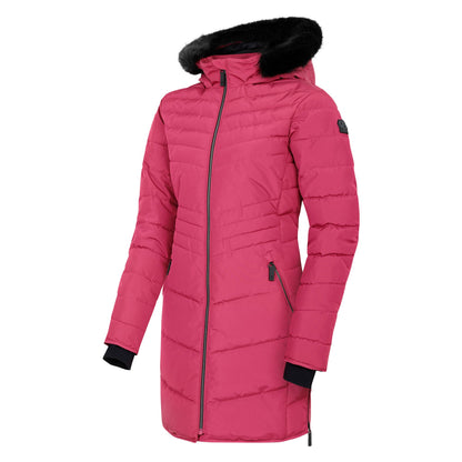 Hydrangea Pink - Side - Dare 2B Womens-Ladies Striking IIII Mid Length Padded Jacket