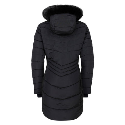 Black - Back - Dare 2B Womens-Ladies Striking IIII Mid Length Padded Jacket