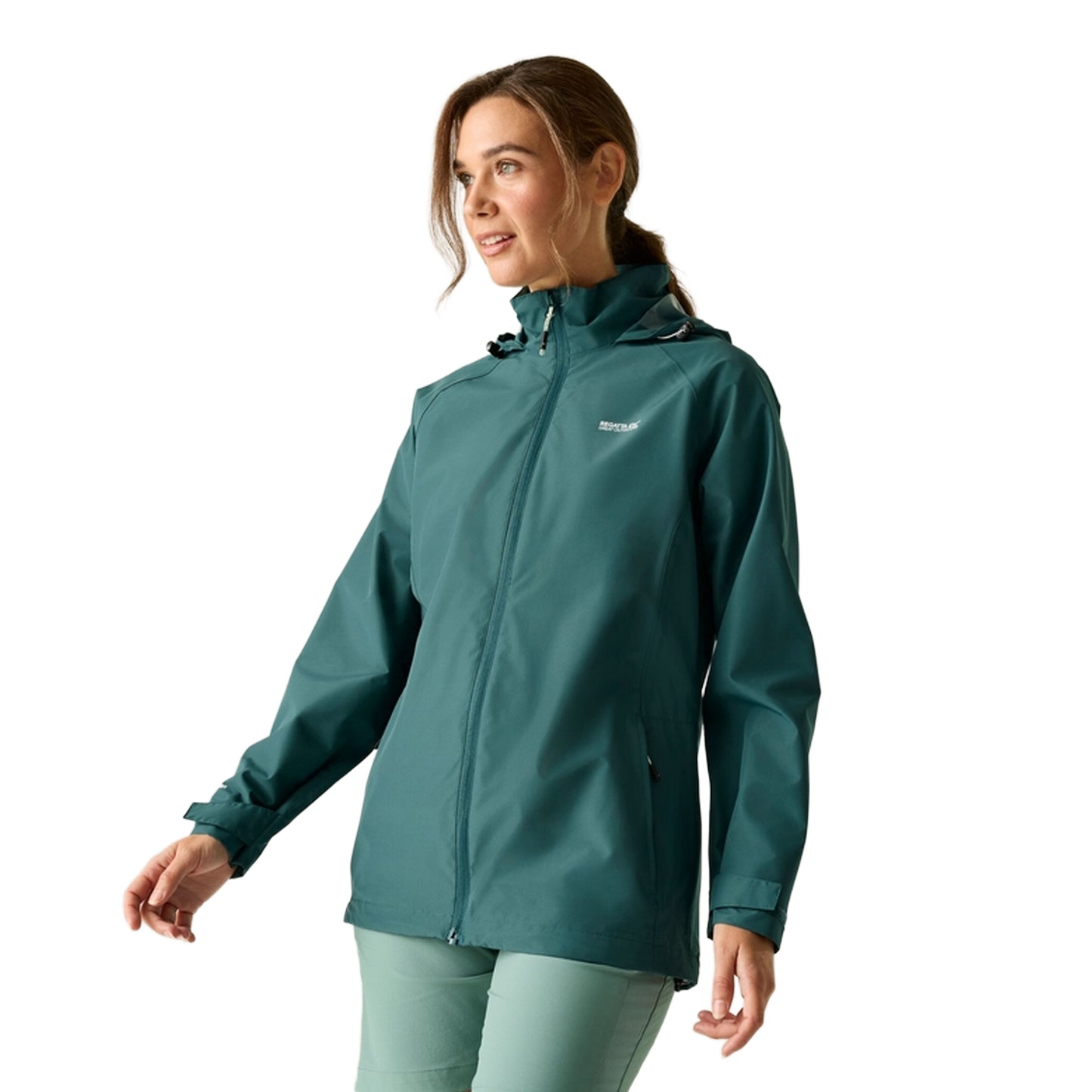 Mediterranean Green - Lifestyle - Regatta Womens-Ladies Daysha II Waterproof Jacket