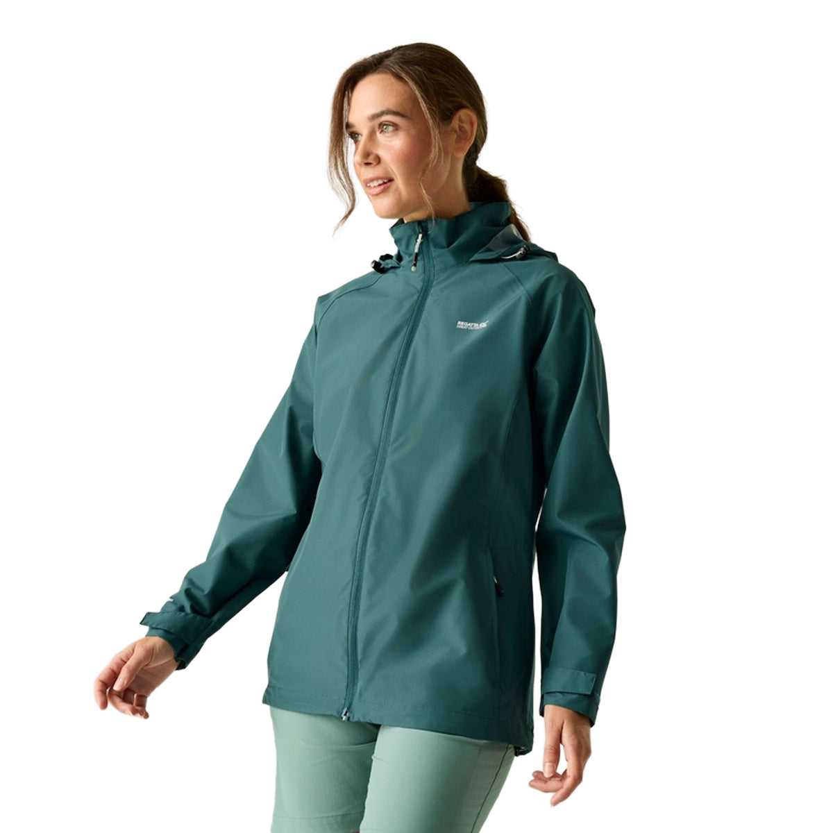 Mediterranean Green - Lifestyle - Regatta Womens-Ladies Daysha II Waterproof Jacket