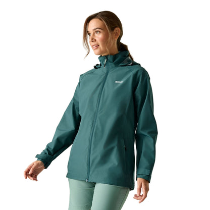 Mediterranean Green - Lifestyle - Regatta Womens-Ladies Daysha II Waterproof Jacket