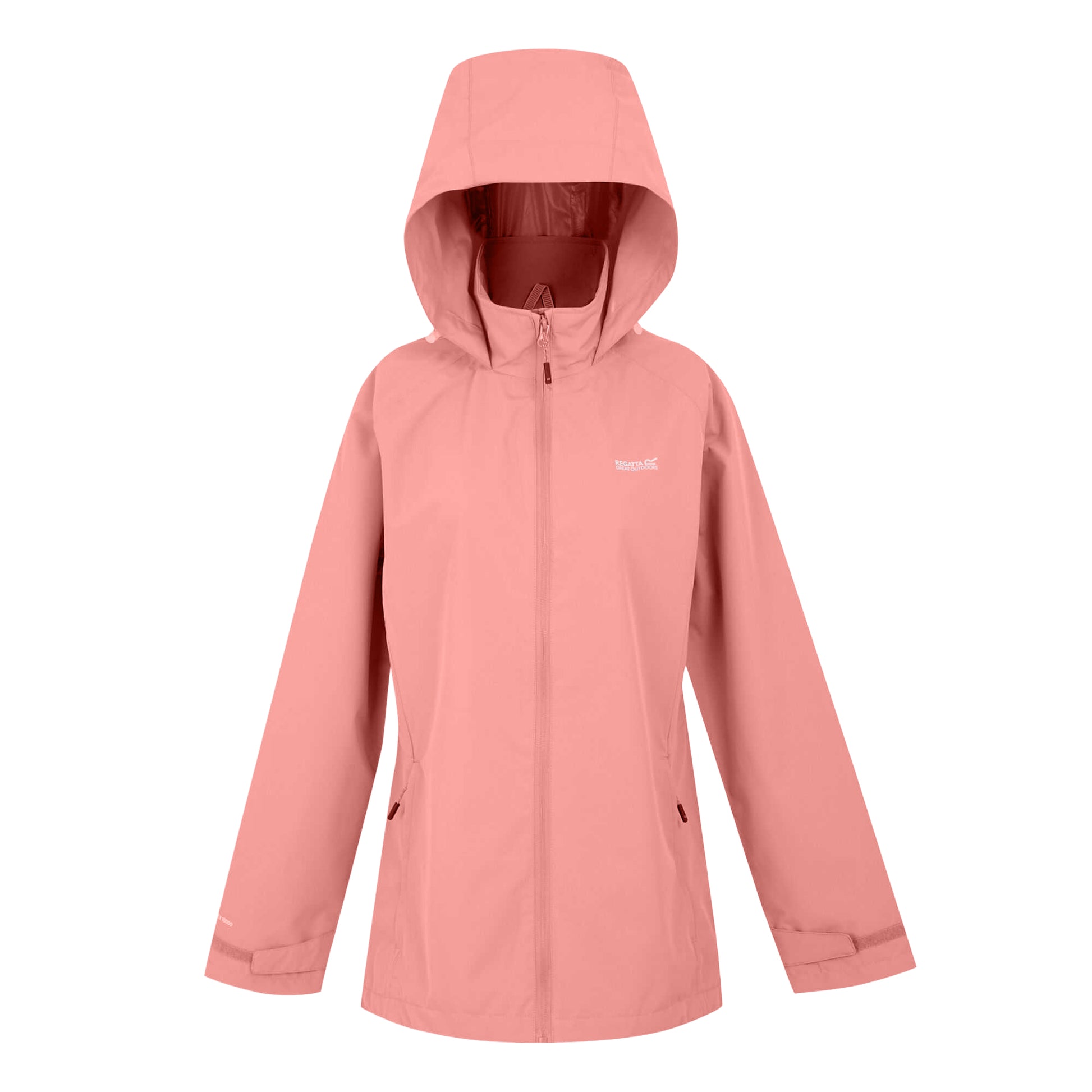 Peach Pink - Front - Regatta Womens-Ladies Daysha II Waterproof Jacket