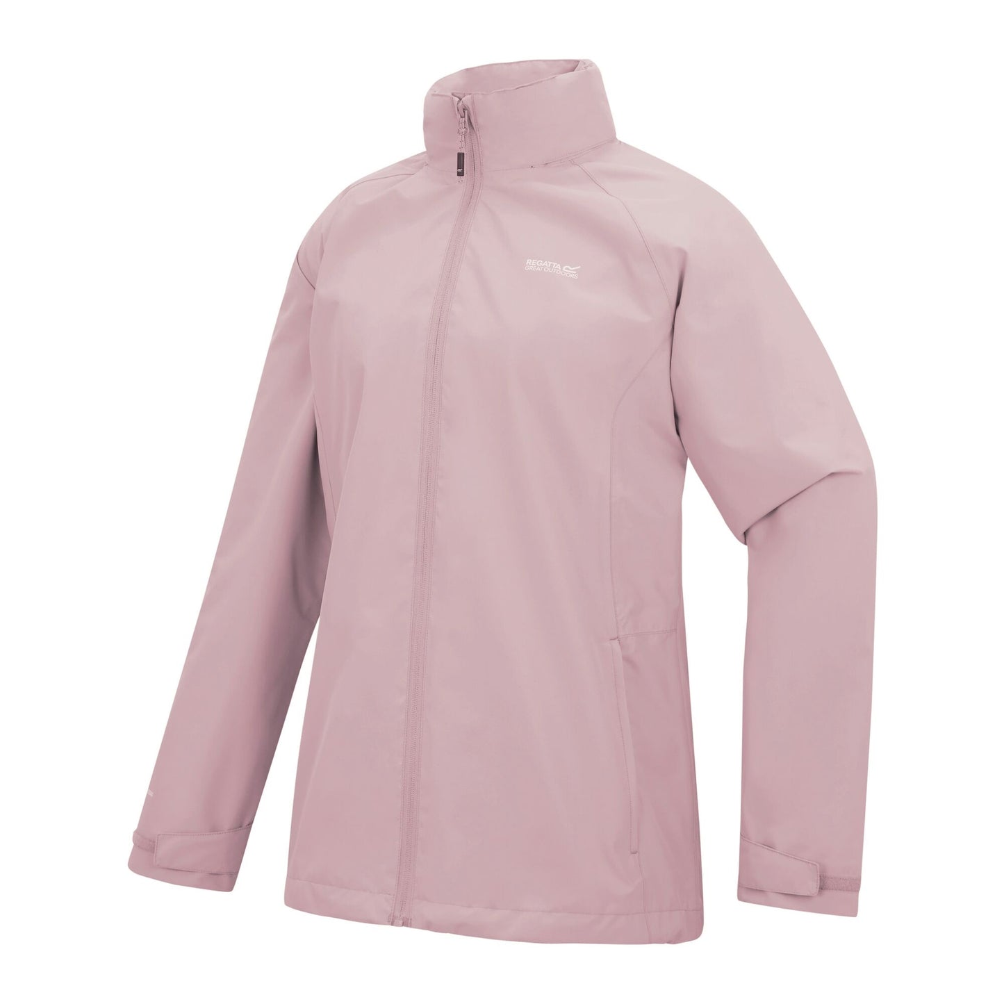 Powder Lilac - Side - Regatta Womens-Ladies Daysha II Waterproof Jacket