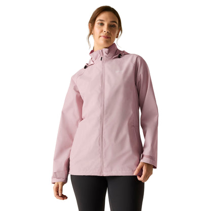 Powder Lilac - Lifestyle - Regatta Womens-Ladies Daysha II Waterproof Jacket