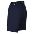 Navy - Side - Regatta Womens-Ladies Xert III Stretch Shorts