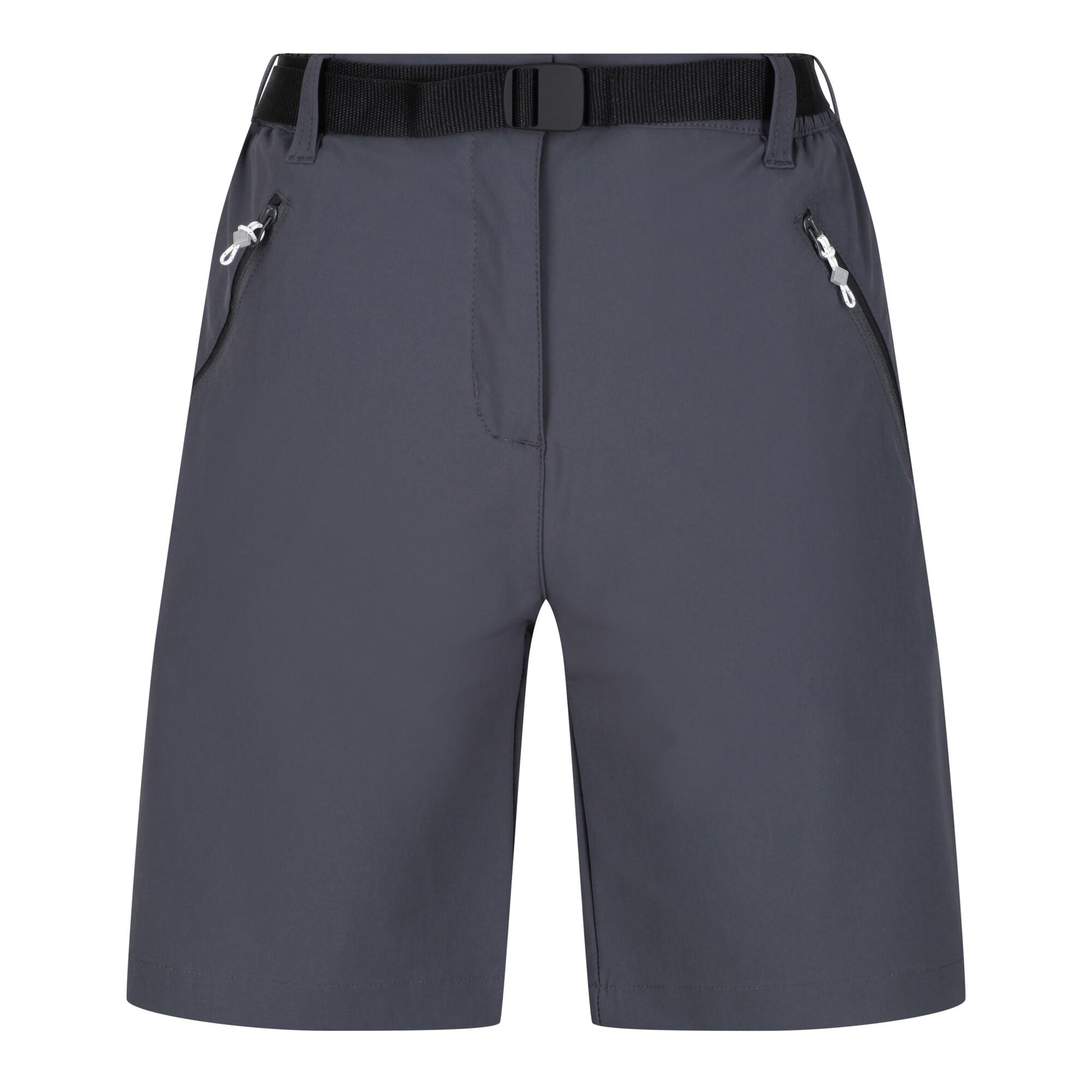 Seal Grey - Front - Regatta Womens-Ladies Xert III Stretch Shorts