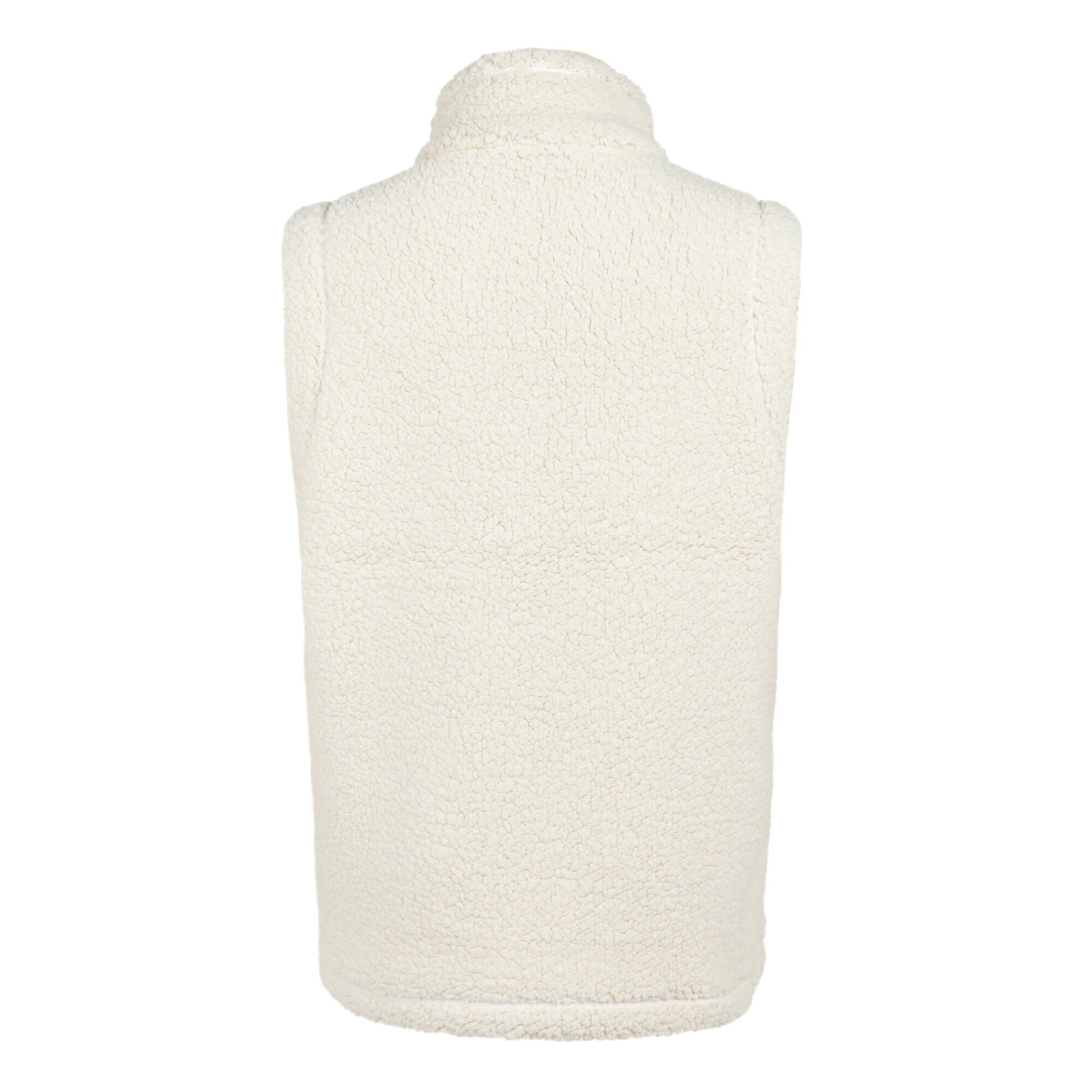 Light Vanilla - Back - Regatta Womens-Ladies Calmry Borg Fleece Lined Gilet