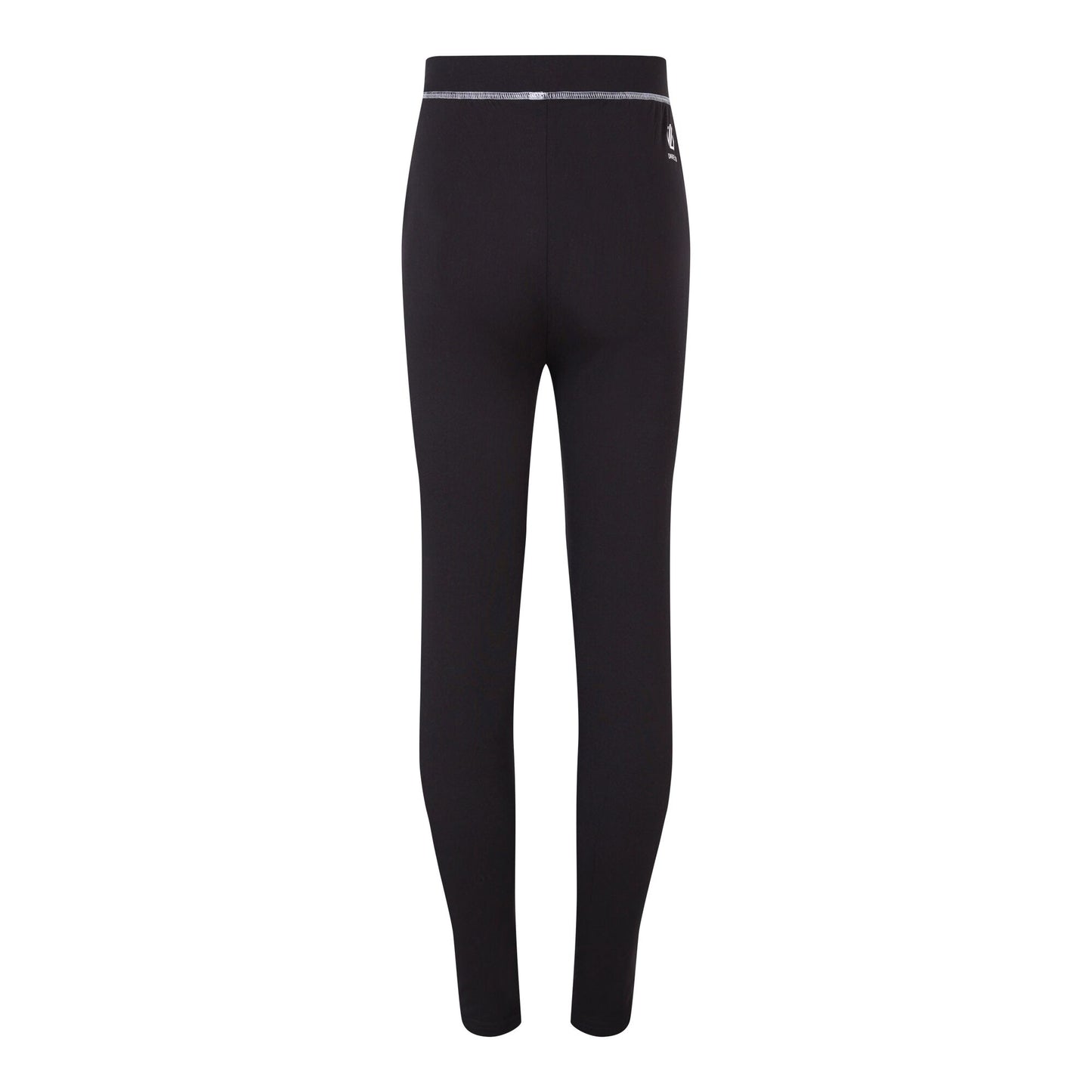 Black - Close up - Dare 2B Childrens-Kids Pow II Plain Base Layer Set