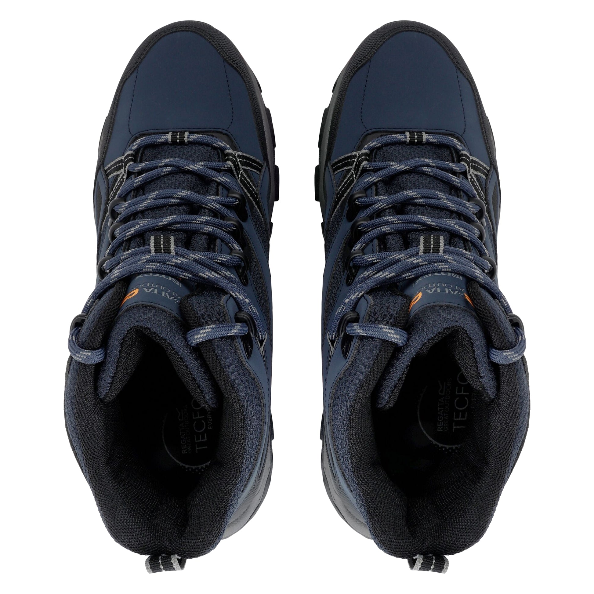 Navy-Dark Steel - Pack Shot - Regatta Mens Holcombe III Walking Boots