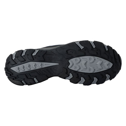 Navy-Dark Steel - Close up - Regatta Mens Holcombe III Walking Boots