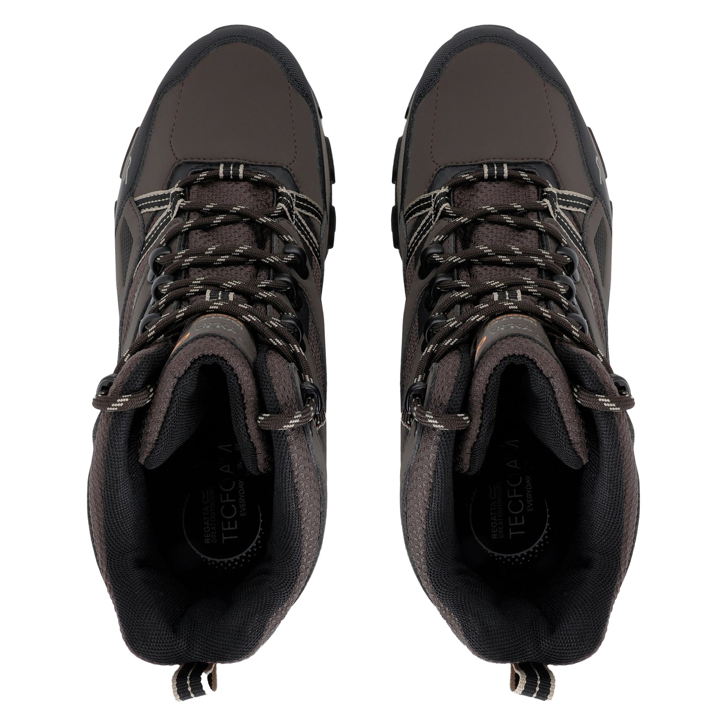 Peat-Gold Fawn - Pack Shot - Regatta Mens Holcombe III Walking Boots