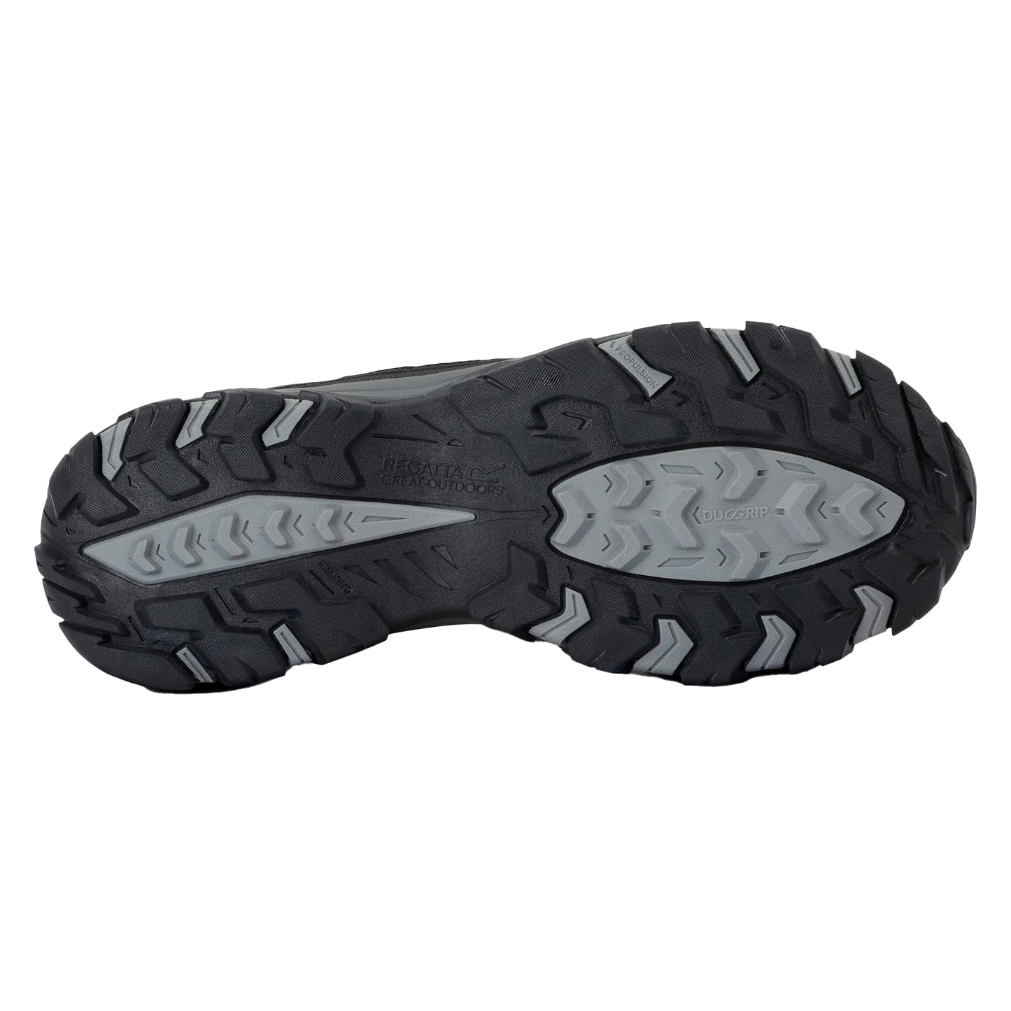 Black-Granite - Side - Regatta Mens Holcombe III Walking Boots