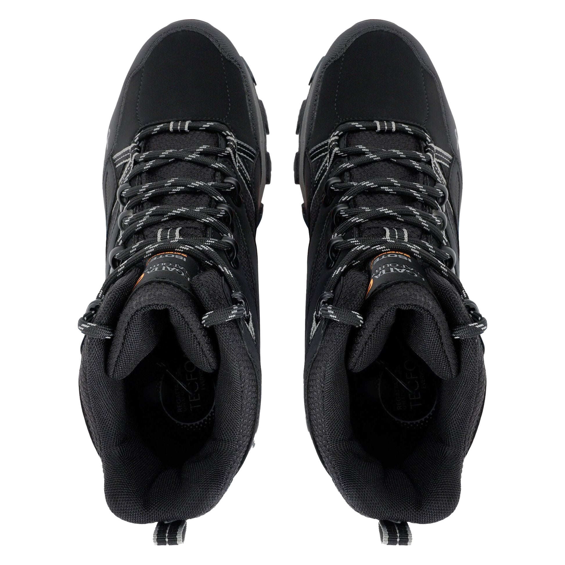 Black-Granite - Close up - Regatta Mens Holcombe III Walking Boots