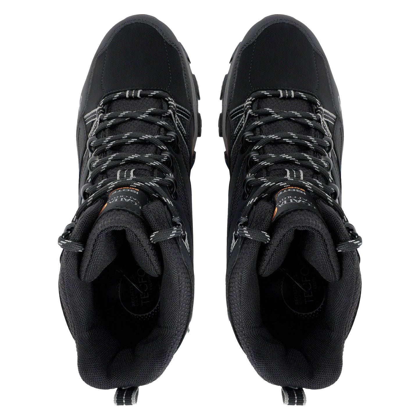 Black-Granite - Close up - Regatta Mens Holcombe III Walking Boots