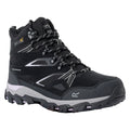 Black-Purple Sage - Front - Regatta Womens-Ladies Holcombe III Walking Boots