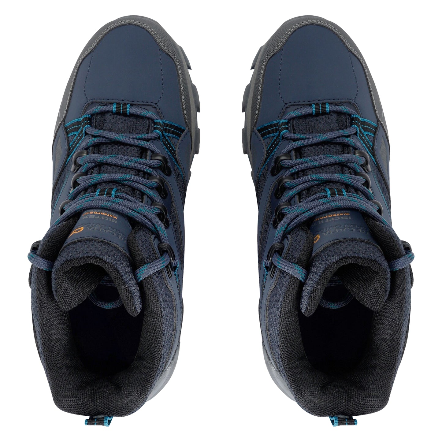 Navy-Exotic Plume - Close up - Regatta Womens-Ladies Holcombe III Walking Boots