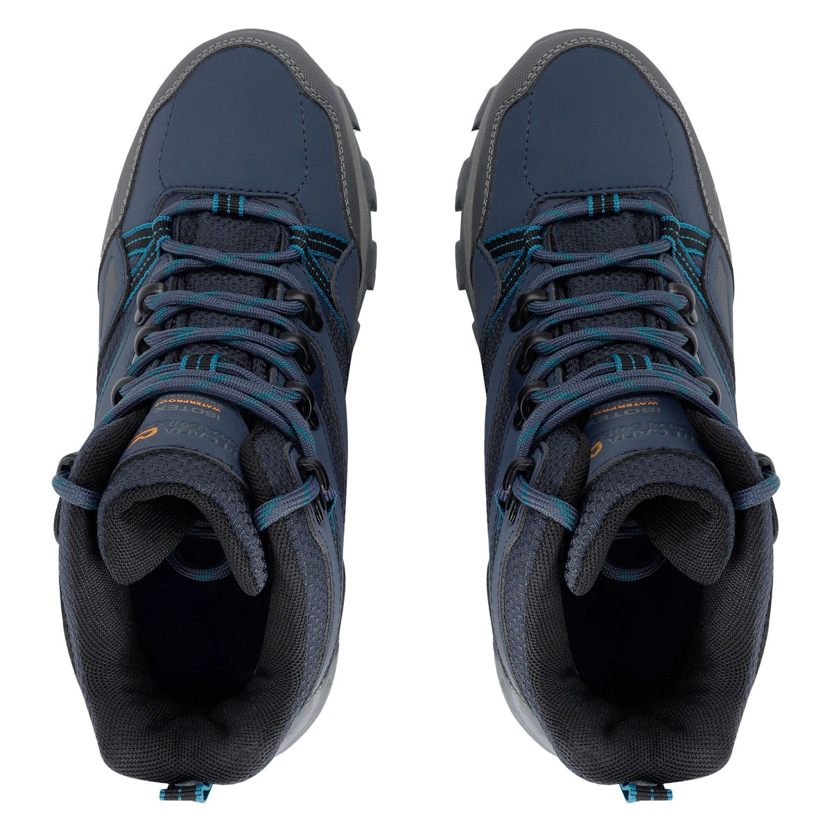 Navy-Exotic Plume - Close up - Regatta Womens-Ladies Holcombe III Walking Boots