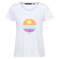 Bleached Aqua - Front - Regatta Womens-Ladies Filandra VIII Want To Have Sun T-Shirt